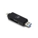 Ewent EW1075 USB 3.0 (3.1 Gen 1) Type-A/Type-C Negro EW1075